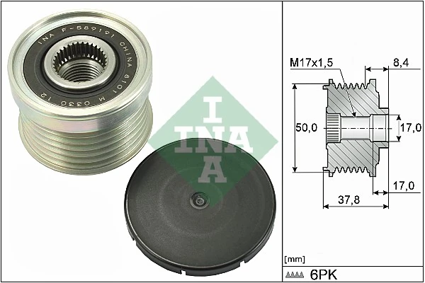 Alternator Freewheel Clutch